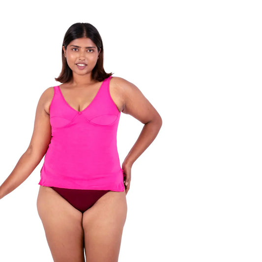 Camisole Top with Cups – Mollie Slip Ons For Women