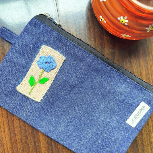 New Denim Pouch
