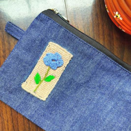 New Denim Pouch