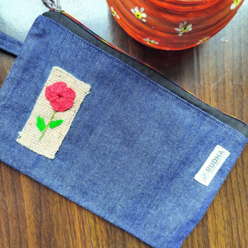 New Denim Pouch