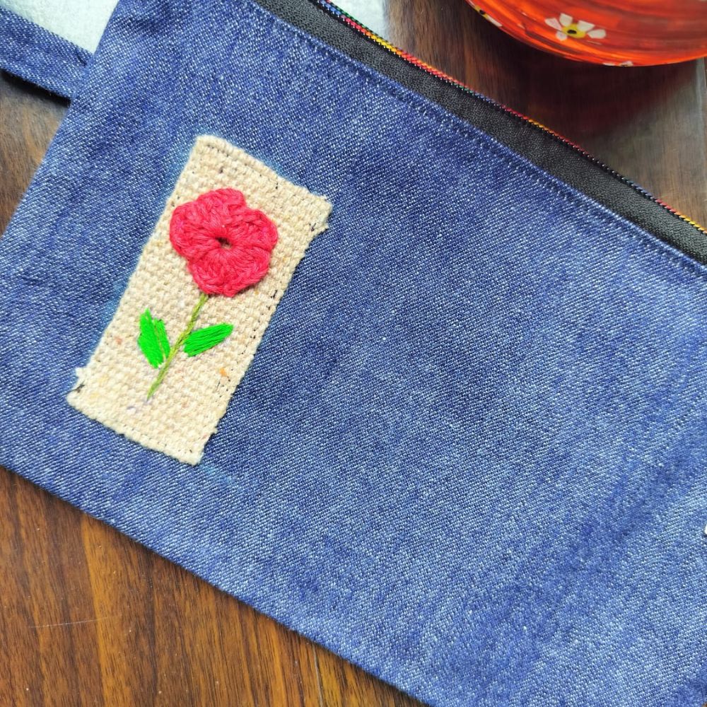 New Denim Pouch