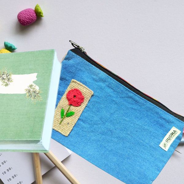 Blue Pouch