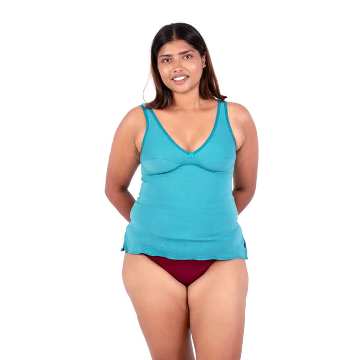 Camisole with Cups for Plus Size – Earthy Elegance