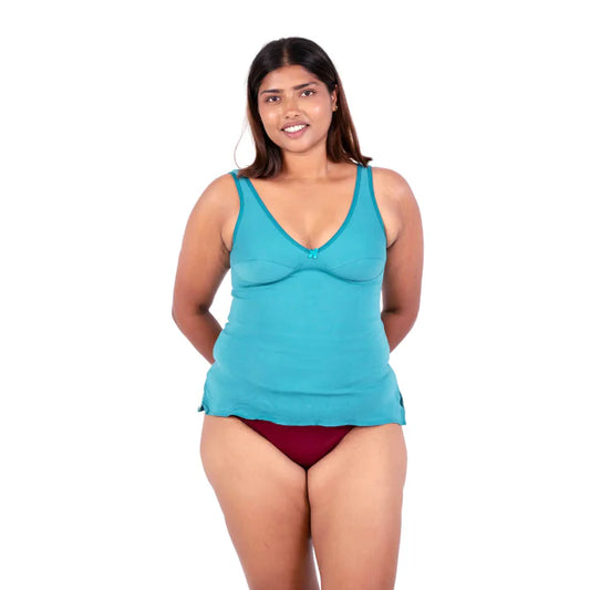 Camisole with Cups for Plus Size – Earthy Elegance