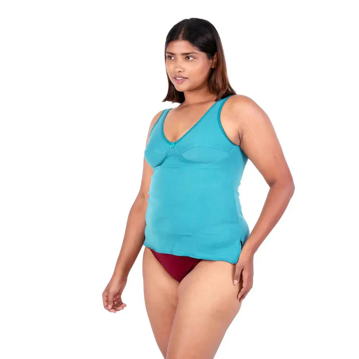 Camisole with Cups for Plus Size – Earthy Elegance